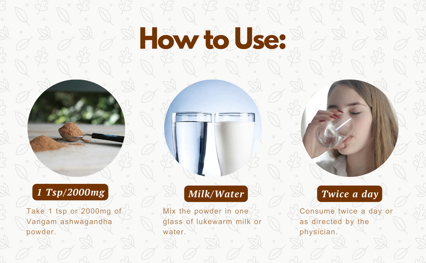 Vangam 100% Pure Ashwagandha Powder