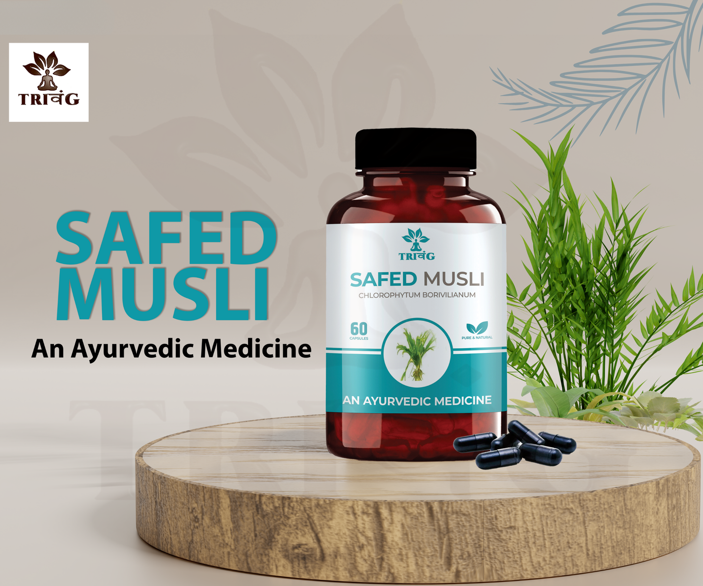 Trivang Safed Musli Capsules