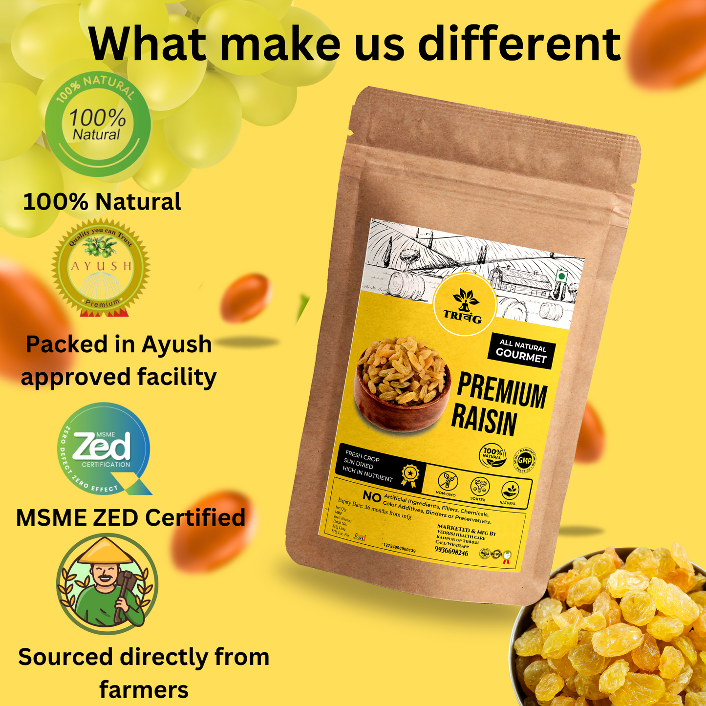 Trivang Premium Raisins