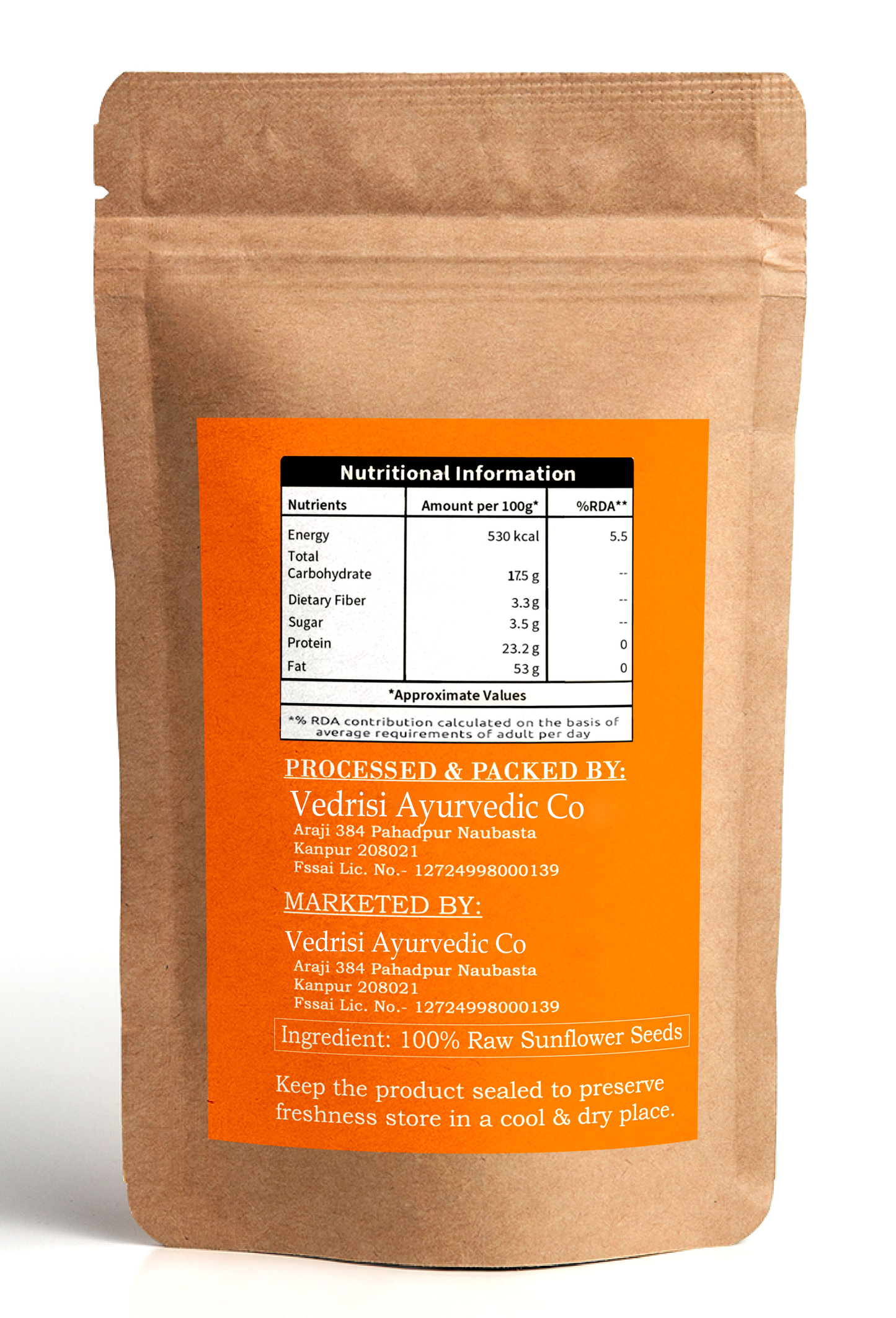 Trivang Sunflower Seeds