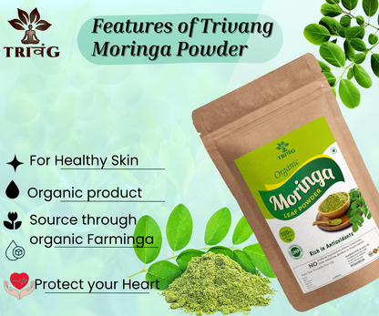 Trivang Organic Moringa Powder