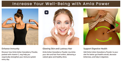 Trivang Pure & Natural Amla Powder