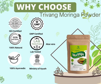 Trivang Organic Moringa Powder
