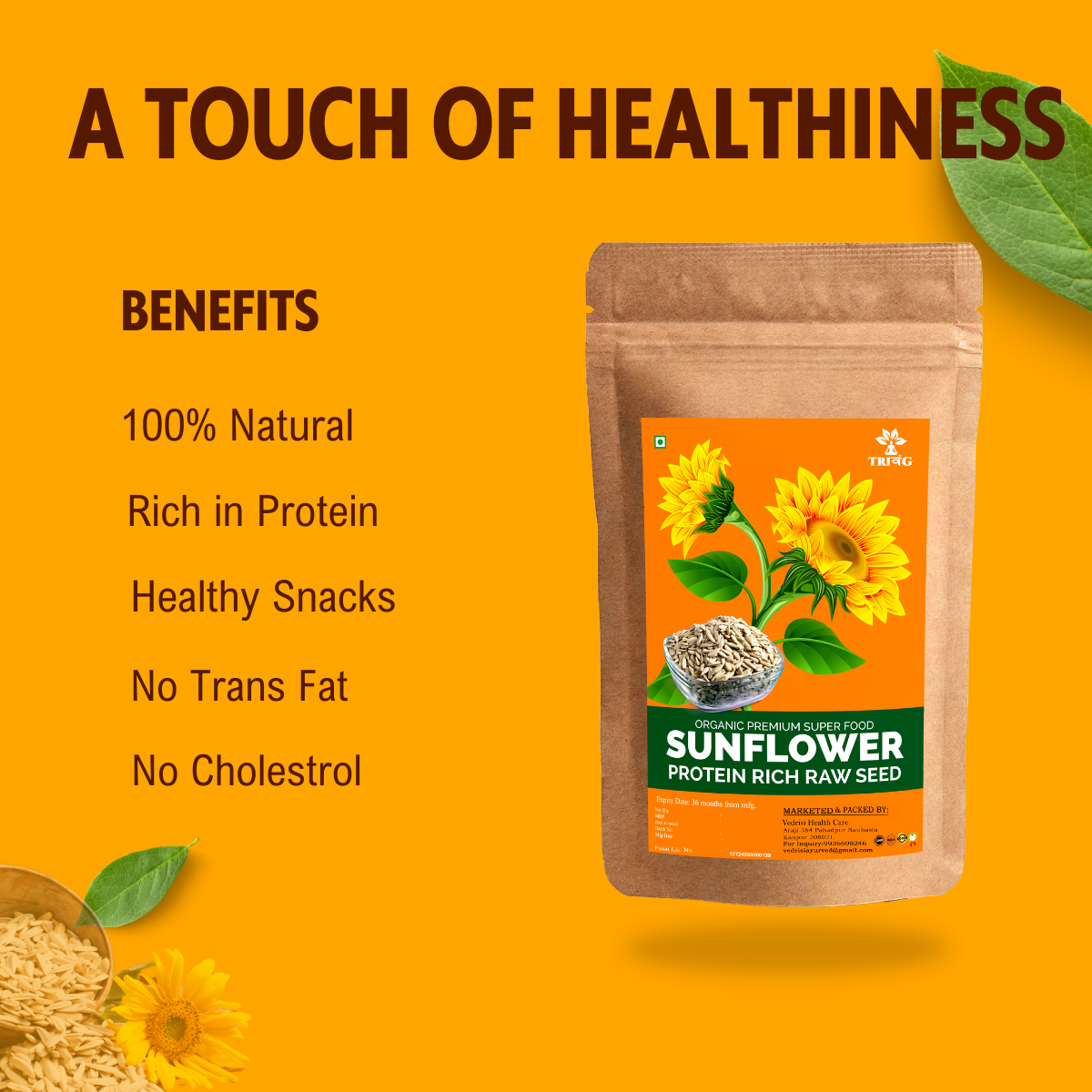 Trivang Sunflower Seeds