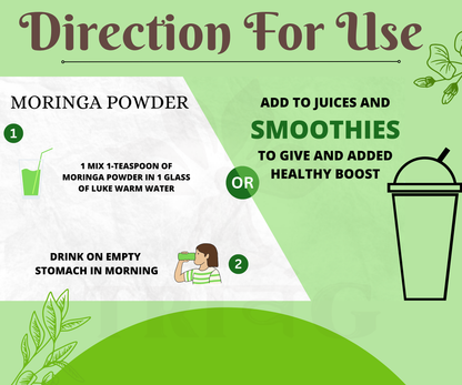 Trivang Organic Moringa Powder