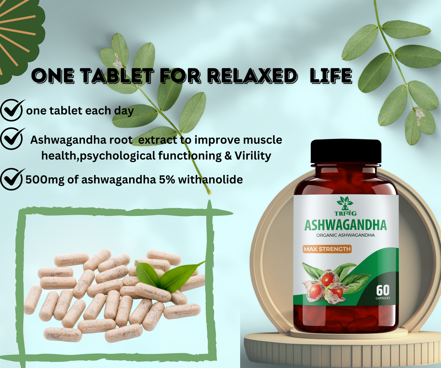 Trivang Ashwagandha Capsules