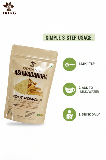 Trivang Organic Ashwagandha Powder