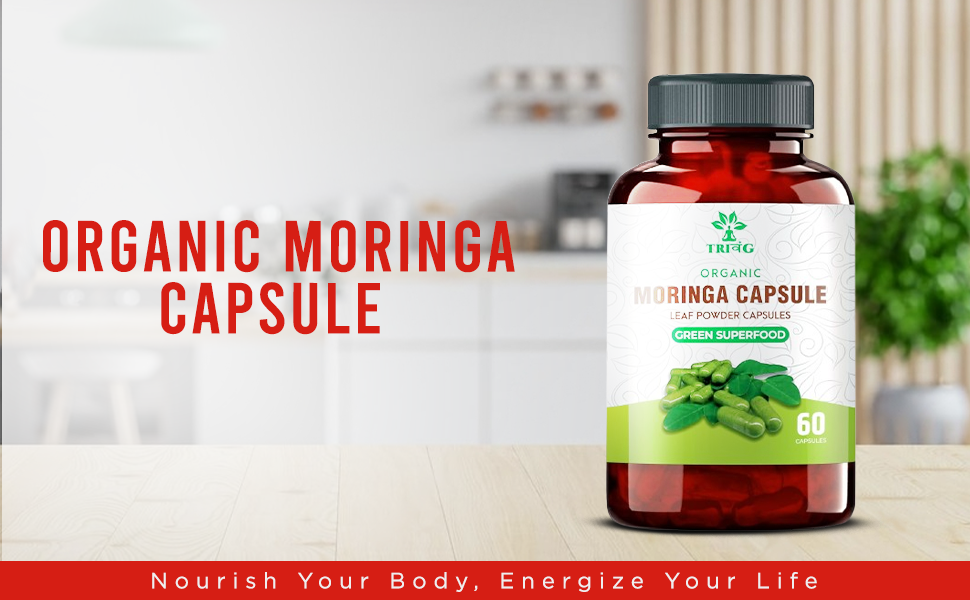 Trivang Organic Moringa Capsules