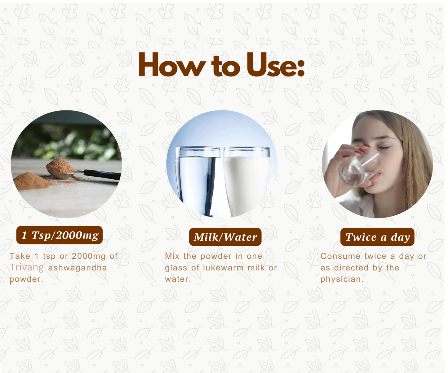 Trivang Organic Ashwagandha Powder