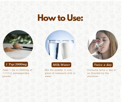 Trivang Organic Ashwagandha Powder