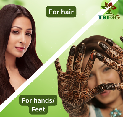 Trivang 100% Pure Herbal Henna Powder