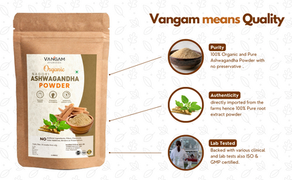 Vangam 100% Pure Ashwagandha Powder