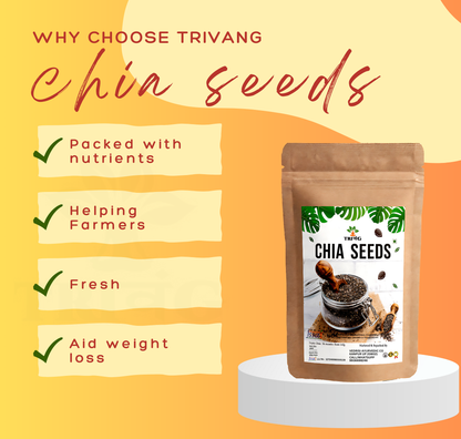 Trivang 100% Natural Chia Seeds