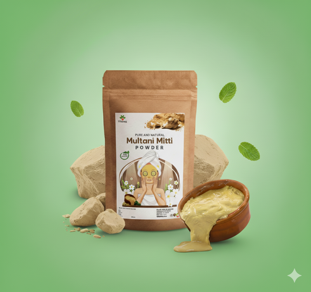 Trivang 100% Natural Multani Mitti Powder
