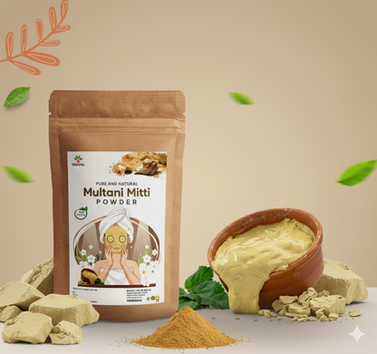 Trivang 100% Natural Multani Mitti Powder