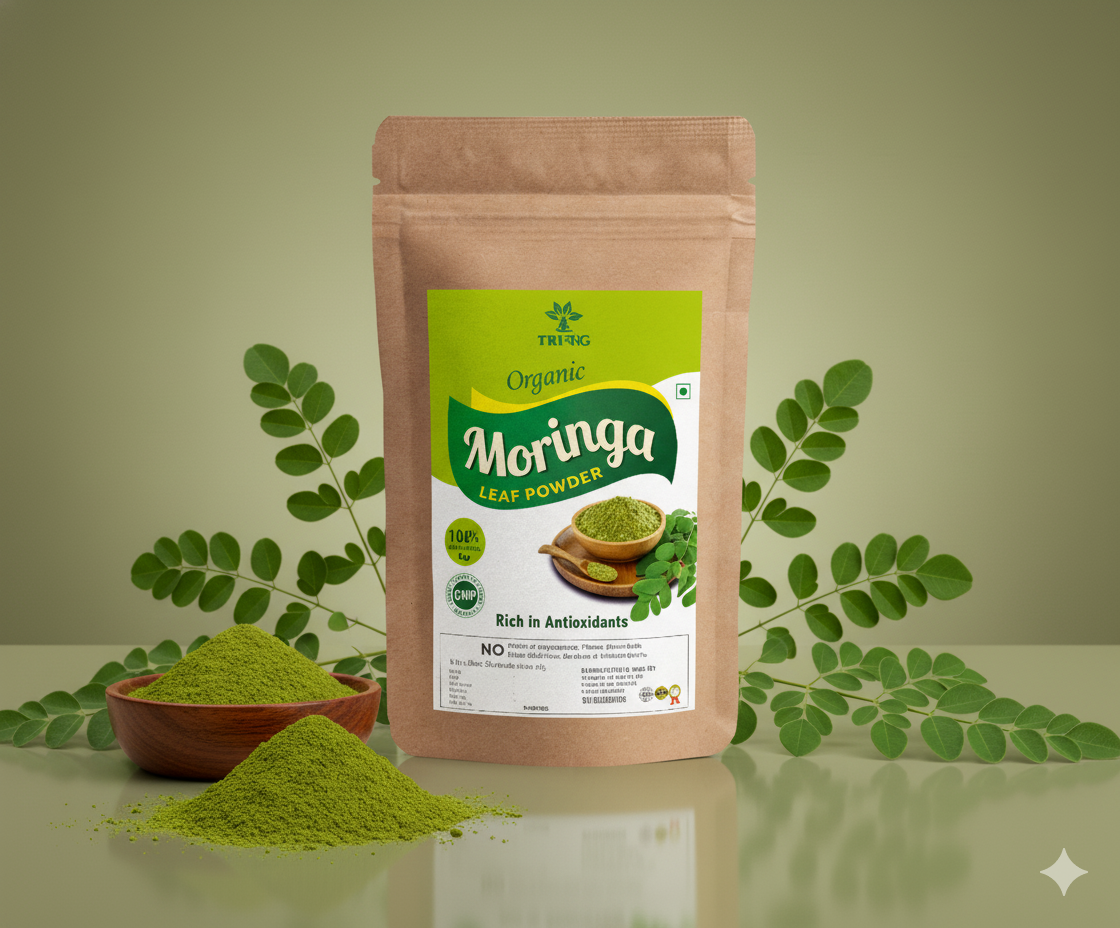 Trivang Organic Moringa Powder