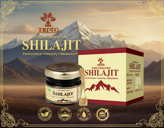 Trivang Pure Himalayan Shilajit Resin NABL Lab Tested
