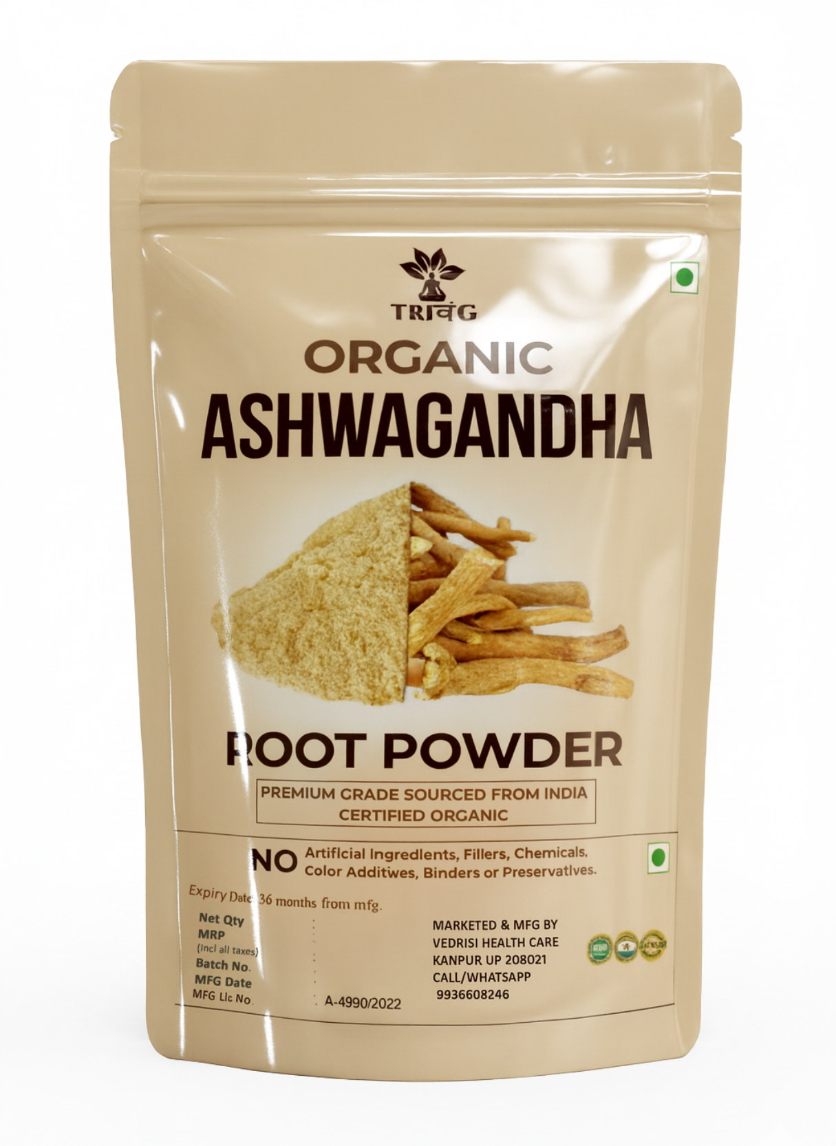 Trivang Organic Ashwagandha Powder