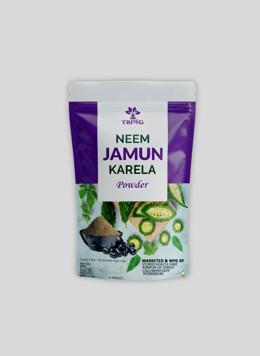 Trivang Neem Jamun Karela Powder