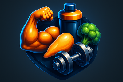 Men Health & Gym Food 8d icon 