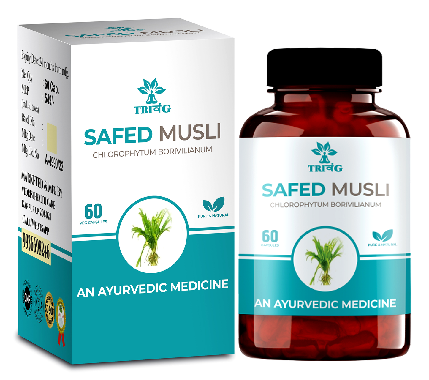 Trivang Safed Musli Capsules
