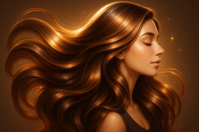 should be show hair with girl